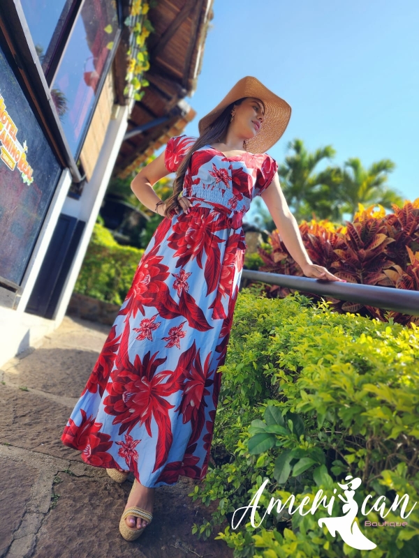 Vestido estampado diana 