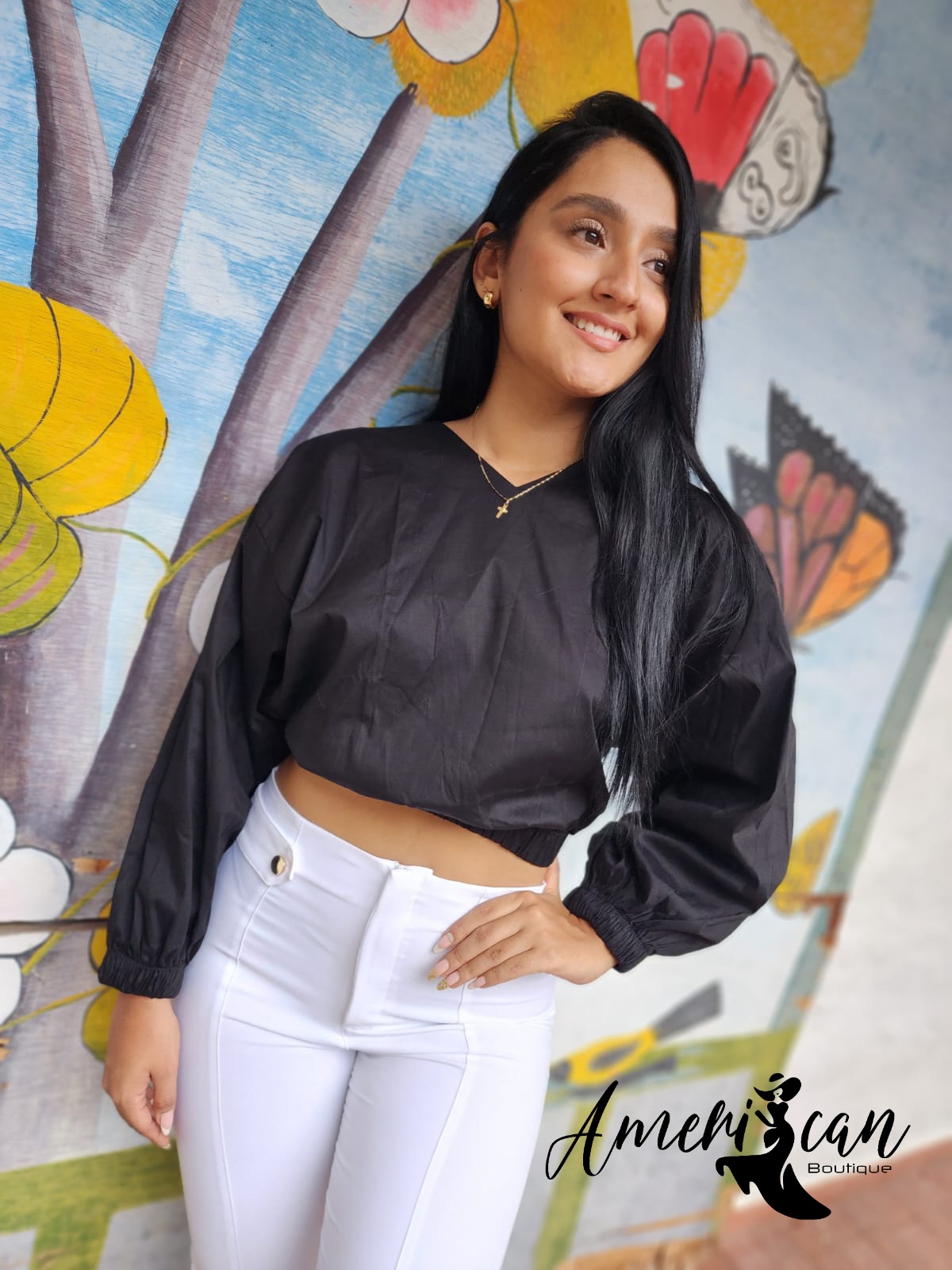 Blusa caucho anyisita 