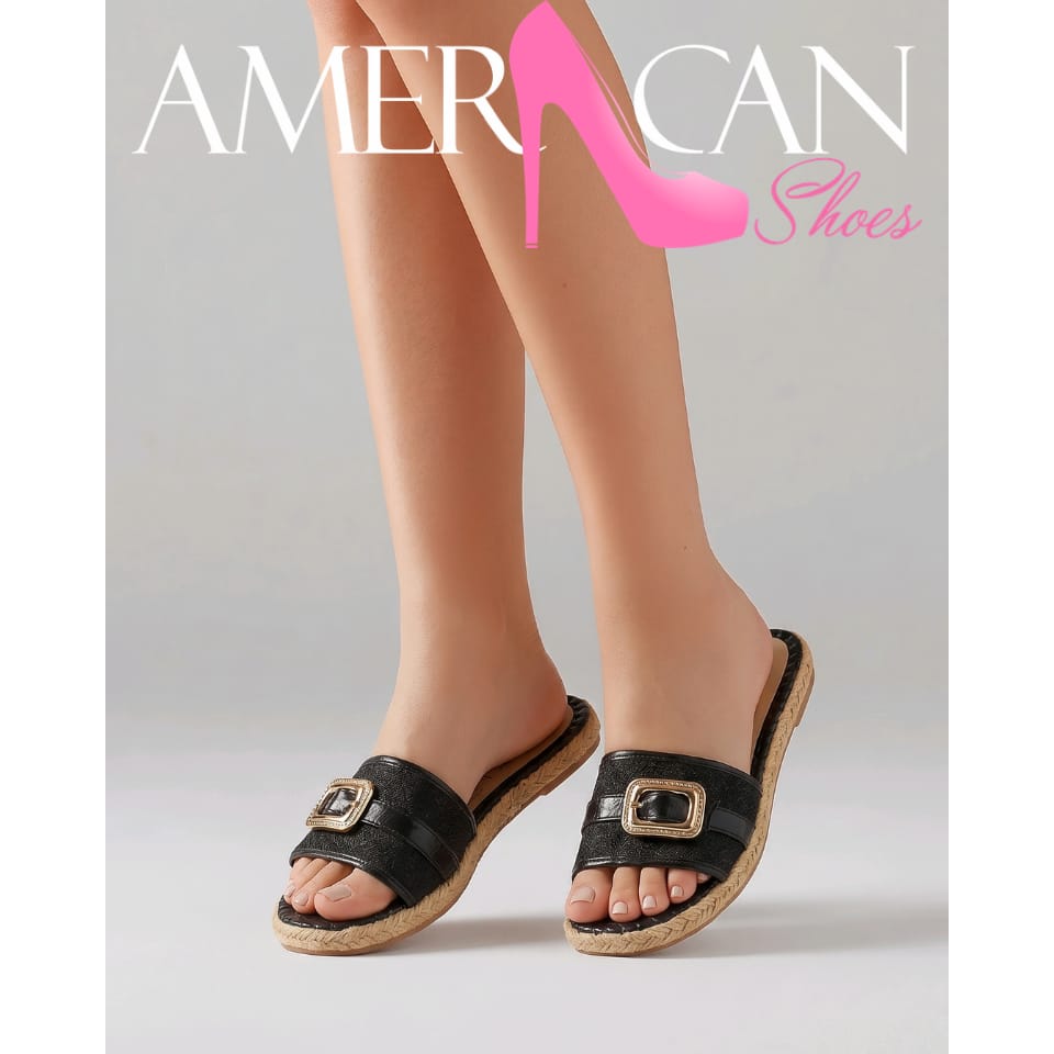 ESPADRILA AMARANTA NEGRO